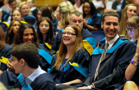 OU Degree ceremony